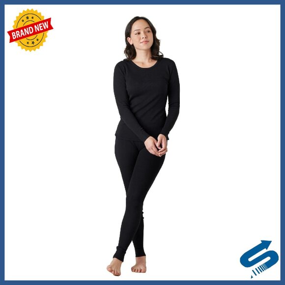 Merino Wool Thermal Base Layer Set Lightweight Midweight Top Bottom